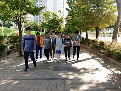 산책활동